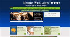 Desktop Screenshot of marthawilliamson.com